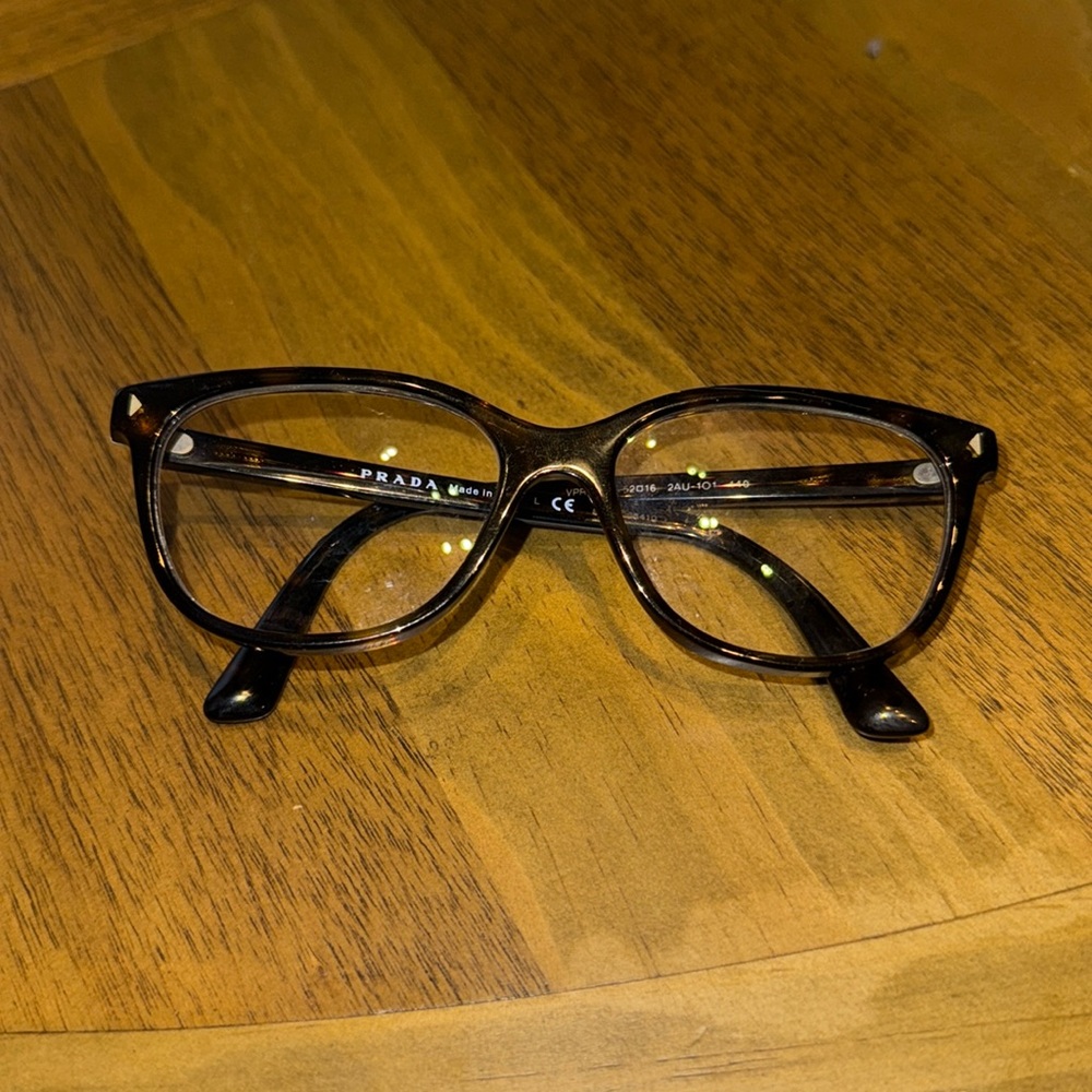 Prada glasses with prescription good condition